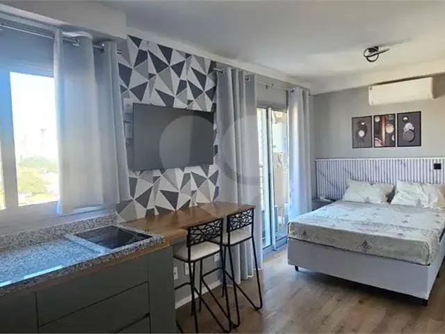 Kitnet / Stúdio para Locação em São Paulo/SP Brooklin