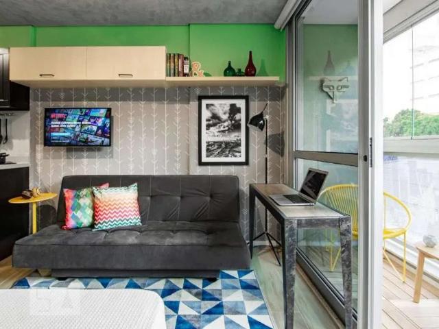 Kitnet / Stúdio para Locação em São Paulo/SP Consolação 1 Quartos