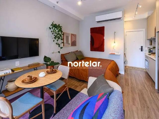 Kitnet / Stúdio para Locação em São Paulo/SP Santa Cecília 1 Quartos