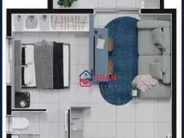 Kitnet / Stúdio para Venda em Curitiba/PR Vila Izabel 1 Quartos
