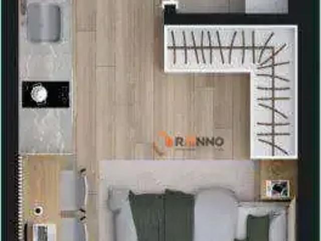 Kitnet / Stúdio para Venda em Curitiba/PR Centro 1 Quartos