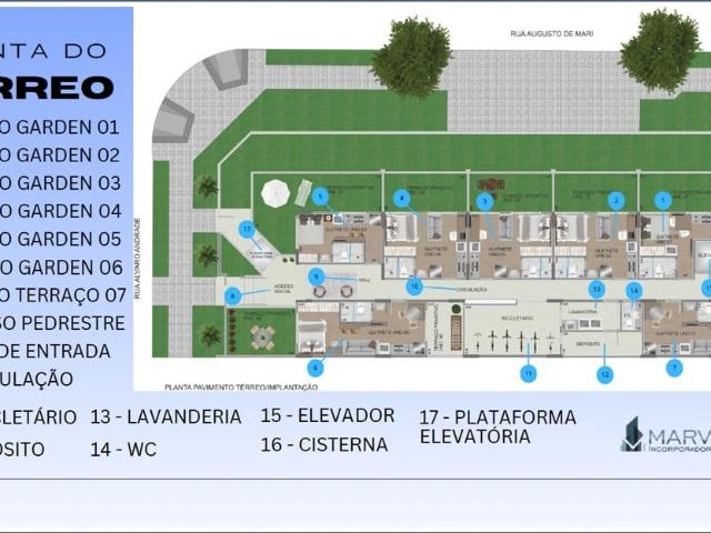 Kitnet / Stúdio para Venda em Curitiba/PR Portão