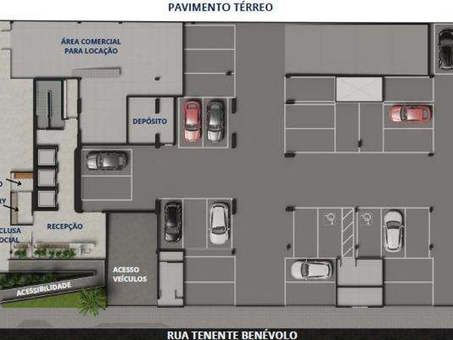 Kitnet / Stúdio para Venda em Fortaleza/CE Meireles 1 Quartos