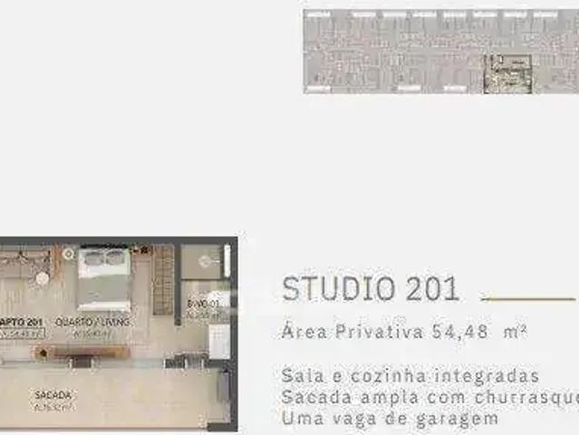 Kitnet / Stúdio para Venda em Florianópolis/SC Ribeirão da Ilha 1 Quartos