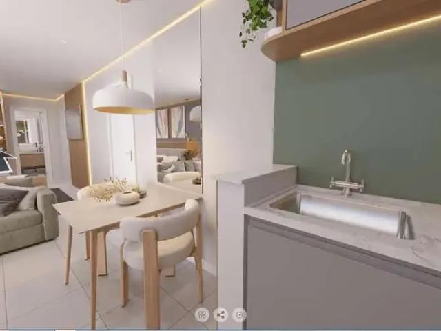 Kitnet / Stúdio para Venda em São José dos Pinhais/PR Bom Jesus 1 Quartos