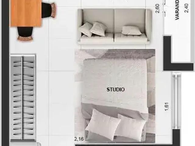 Kitnet / Stúdio para Venda em São Paulo/SP Itaquera 1 Quartos