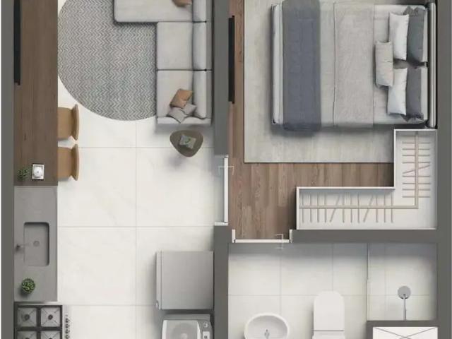 Kitnet / Stúdio para Venda em São Paulo/SP Parque Residencial da Lapa 1 Quartos