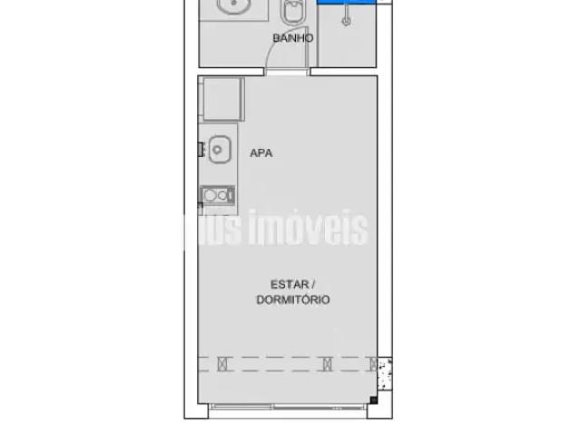 Kitnet / Stúdio para Venda em São Paulo/SP Perdizes 1 Quartos
