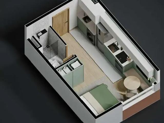 Kitnet / Stúdio para Venda em Porto Alegre/RS Cristal 1 Quartos