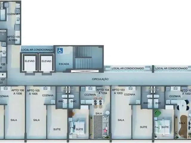 Kitnet / Stúdio para Venda em Recife/PE Casa Forte 1 Quartos