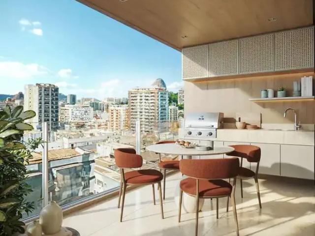 Kitnet / Stúdio para Venda em Rio de Janeiro/RJ Laranjeiras 1 Quartos