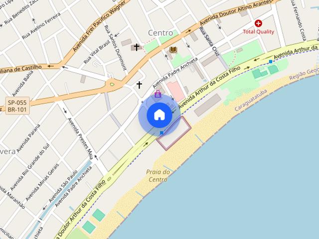 Kitnet para alugar em Centro de 30.00m² com 1 Quarto