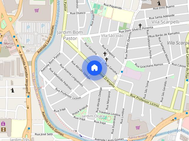 Kitnet para aluguel, 1 quarto, Jardim Bom Pastor Santo André/SP