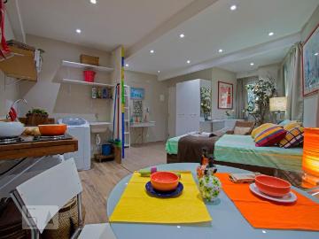 Kitnet, Real Parque, 1 Quarto, 37 m2 São Paulo
