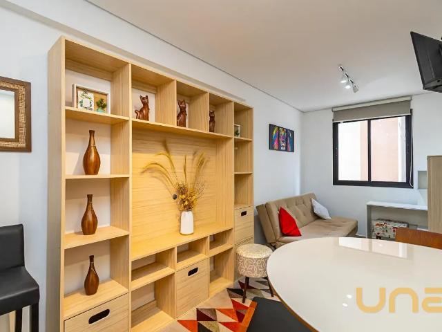 Studio para Alugar de 22,62 m² com 1 quarto e 1 banheiro no Centro, Curitiba/PR
