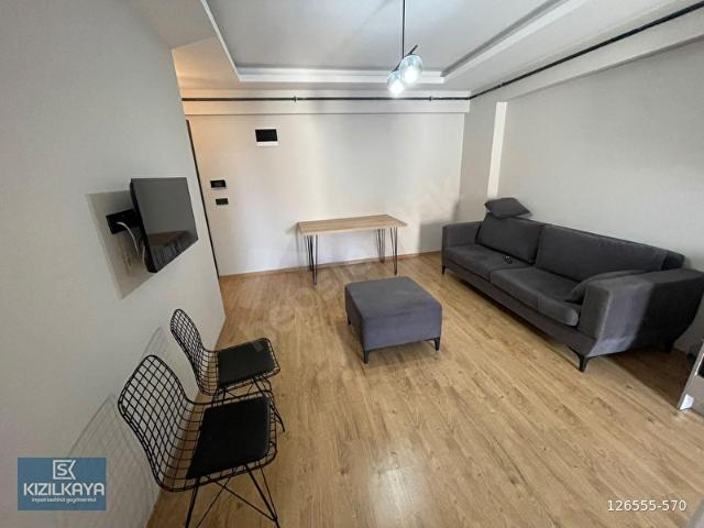KIZILKAYADAN MERKEZDE EŞYALI 1+1 KİRALIK DAİRE