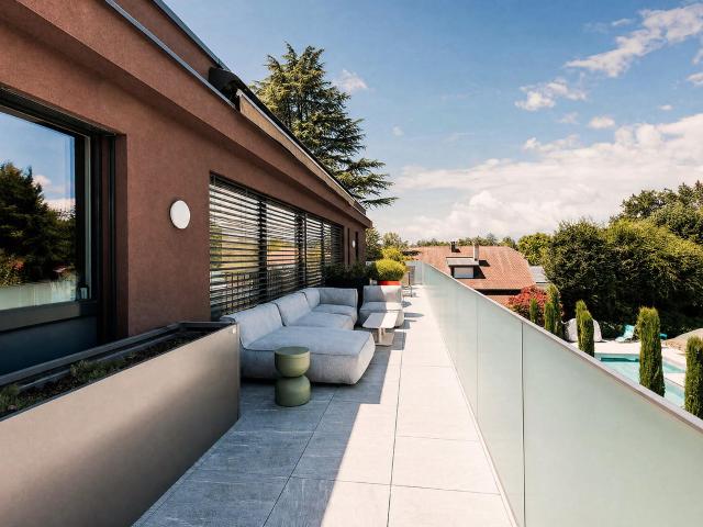 Ko Exklusivität – Außergewöhnliches Penthouse in Vandoeuvres