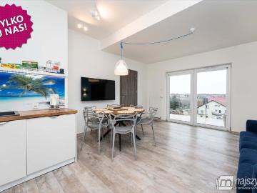 Nowoczesny apartament blisko morza z garażem i basenem