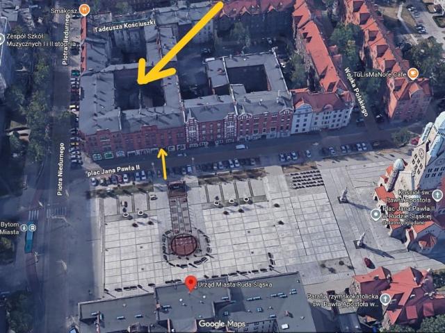 Komercyjne kamienica, blok na sprzedaż, Katowice, Śródmieście