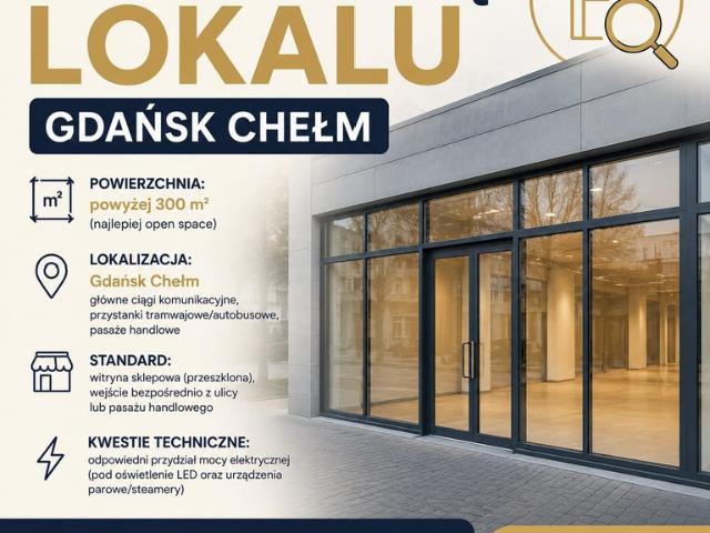 Komercyjne lokal na wynajem, Gdańsk, Chełm