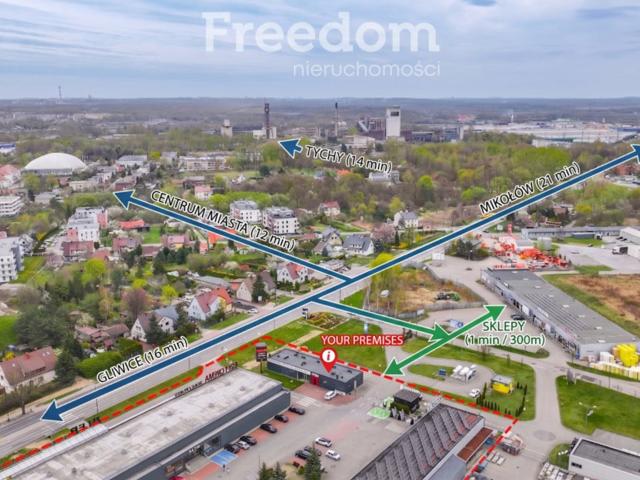 Komercyjne lokal na wynajem, Gliwice, Pszczyńska