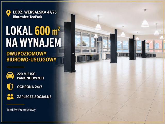 Komercyjne lokal na wynajem, Łódź, Bałuty, Wersalska