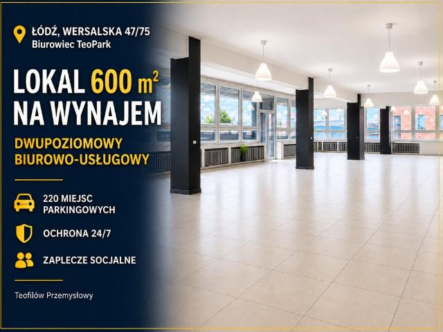 Komercyjne lokal na wynajem, Łódź, Bałuty, Wersalska