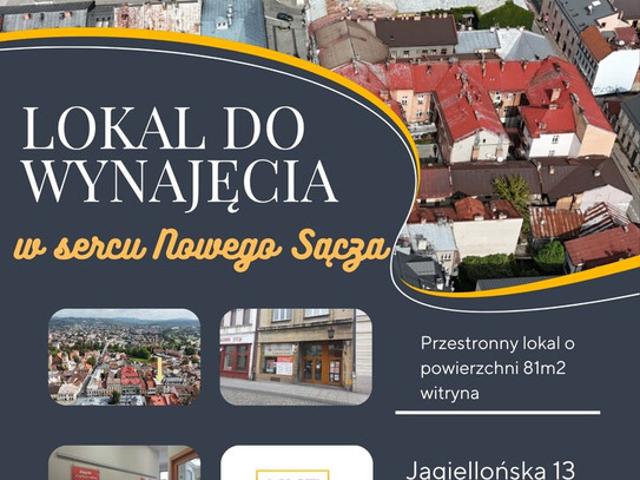 Komercyjne lokal na wynajem, Nowy Sącz