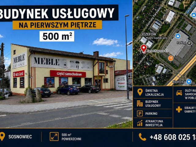 Komercyjne lokal na wynajem, Sosnowiec