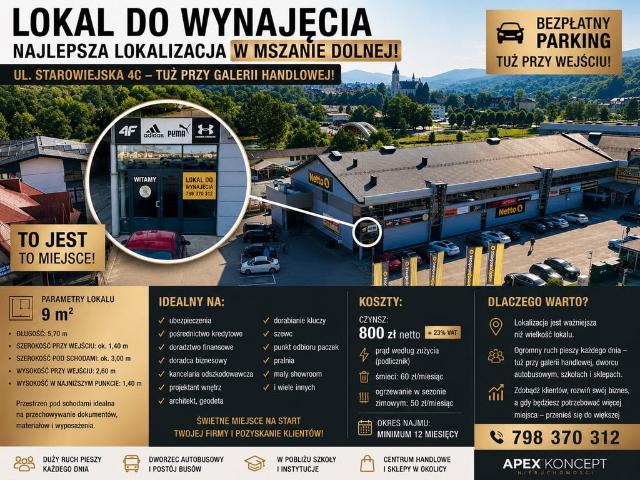 Komercyjne lokal na wynajem, Starowiejska