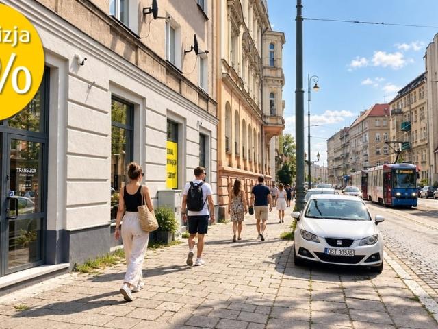 Komercyjne lokal na wynajem, Wrocław, Śródmieście, Nowowiejska