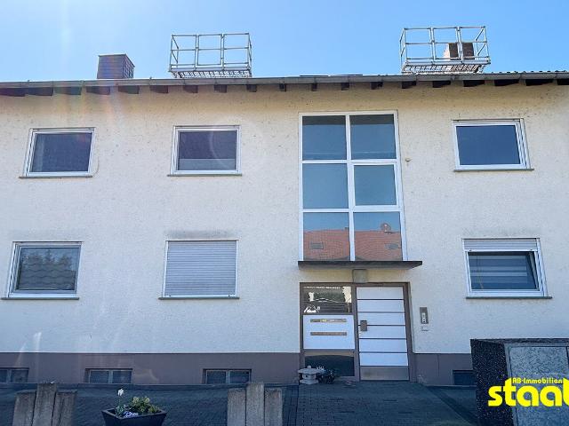 KOMFORT TRIFFT LAGE – MODERNE WOHNUNG IN MAINASCHAFF – VERMIETETE 2 ZW MIT BALKON & GARAGE