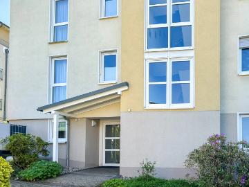 Komfortabel und barrierefrei wohnen am Göckinghof: Stilvolle 3 Zimmer Wohnung mit Südbalkon