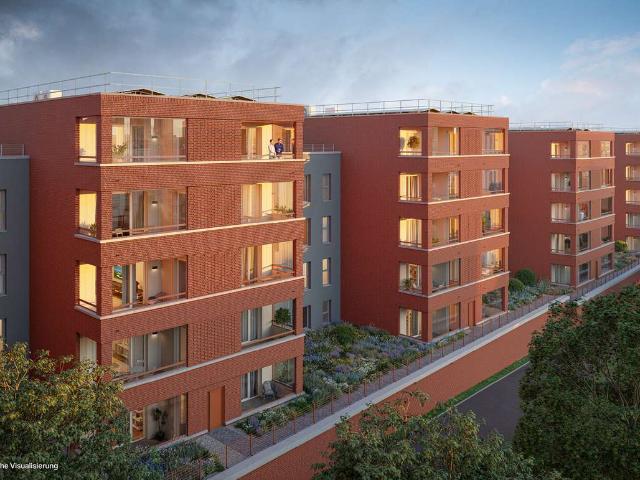 Komfortabel aufgeteilt: 3 Zimmer mit zwei Bädern und Loggia