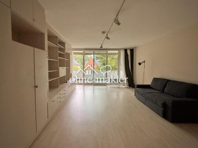 Komfortable 1,5 Zimmer in Blankenese mit Südbalkon und Tiefgarage