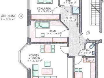 Komfortable 3 ZKB mit Südbalkon in BI Jöllenbeck