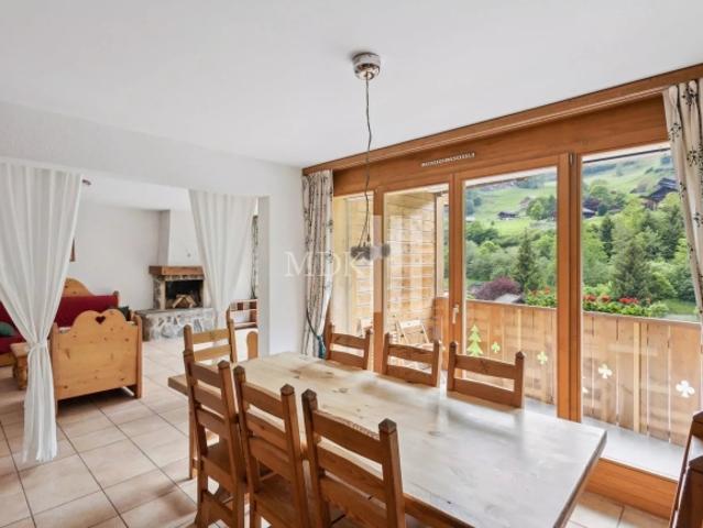 Komfortable 3,5 Zimmer Wohnung zum Verkauf in Val d'Illiez