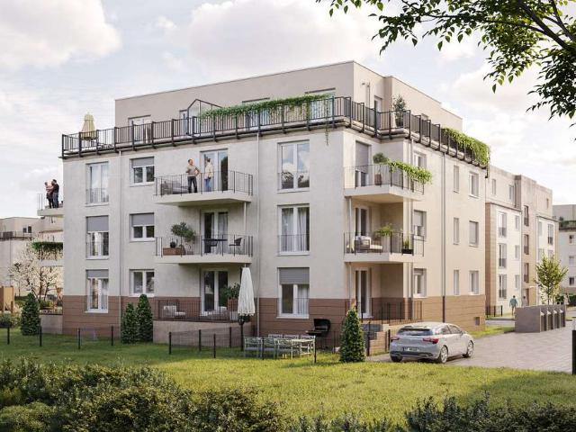 Komfortable Wohnung mit einladender Dachterrasse