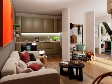 Komfortable Wohnung mit Loggia