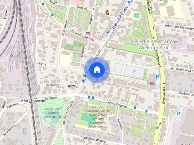 Komfortowy apartament z dwoma tarasami i widokiem na park – centrum