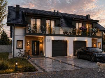 Komfortowy bliźniak 119m2 z ogródkiem i garażem