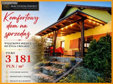 Komfortowy dom 320m2 z garażem i dodatkami, idealny dla rodziny