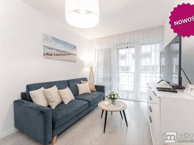 Polecam komfortowy 2 pokojowy apartament 38 m² w Kołobrzegu