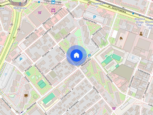 Komfortowa kawalerka na Pradze, w pobliżu ronda Wiatraczna i SWPS