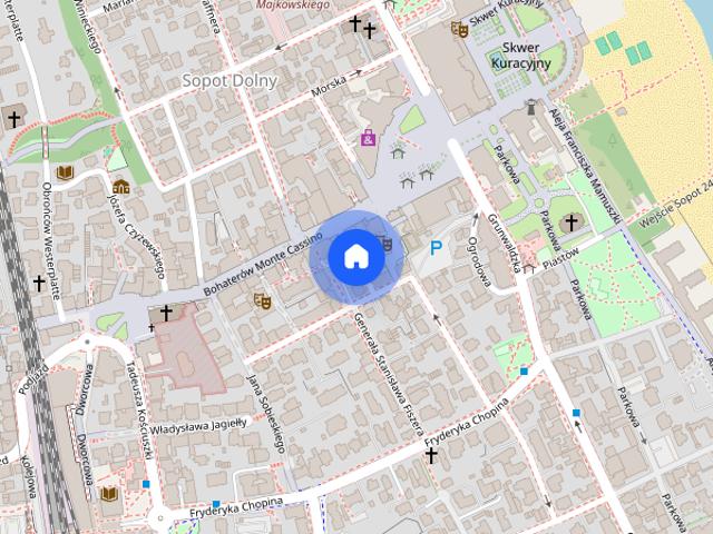 Komfortowe mieszkanie 2 pokojowe w centrum Sopotu