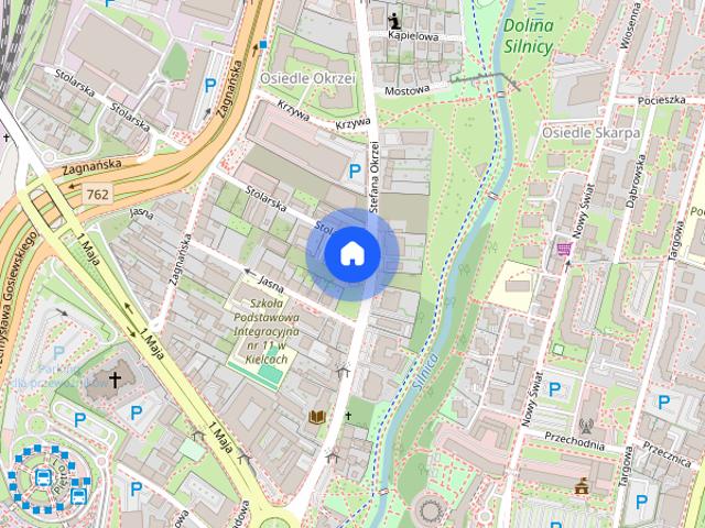 Komfortowe mieszkanie 59 m² do wynajęcia – Kielce, ul. Okrzei 20