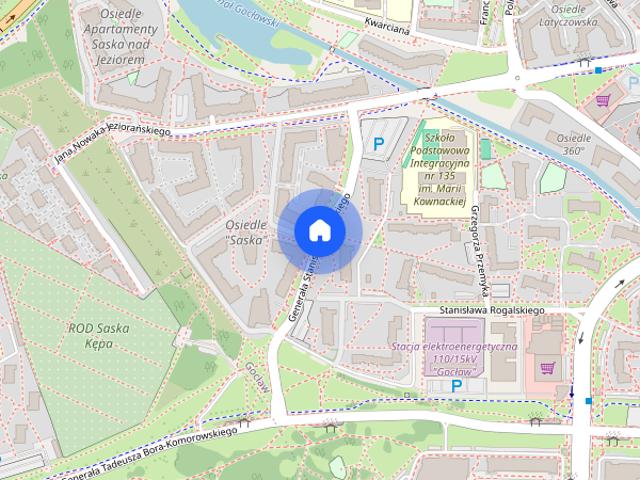 Komfortowe mieszkanie 70 m² | Gocław / granica Saskiej Kępy