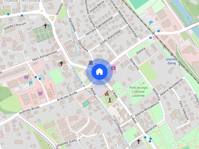 Komfortowe mieszkanie w samym sercu Ustronia z ładnym widokiem