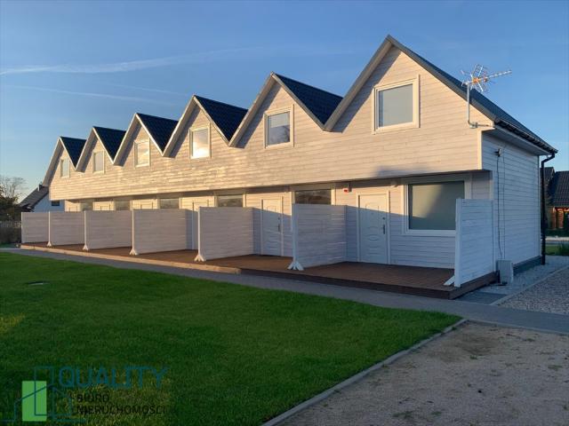 Komfortowe domki 45 m² z tarasem, blisko plaży