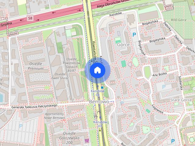 Komfortowe studio z tarasem na Bemowie